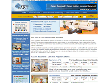 Tablet Screenshot of cazare-bucuresti.com